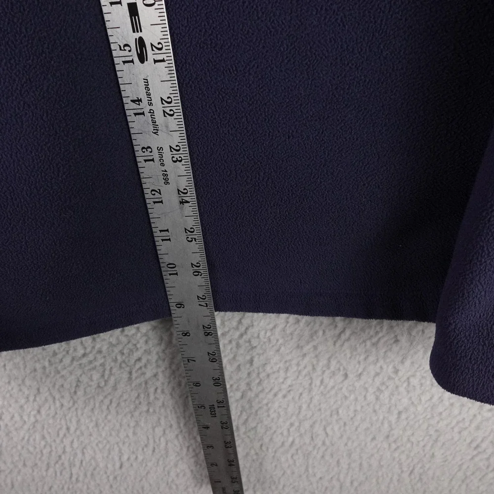 The North Face Mens Full Zip Fleece Jacket Navy Blue‎ Large Soft Shell Camp